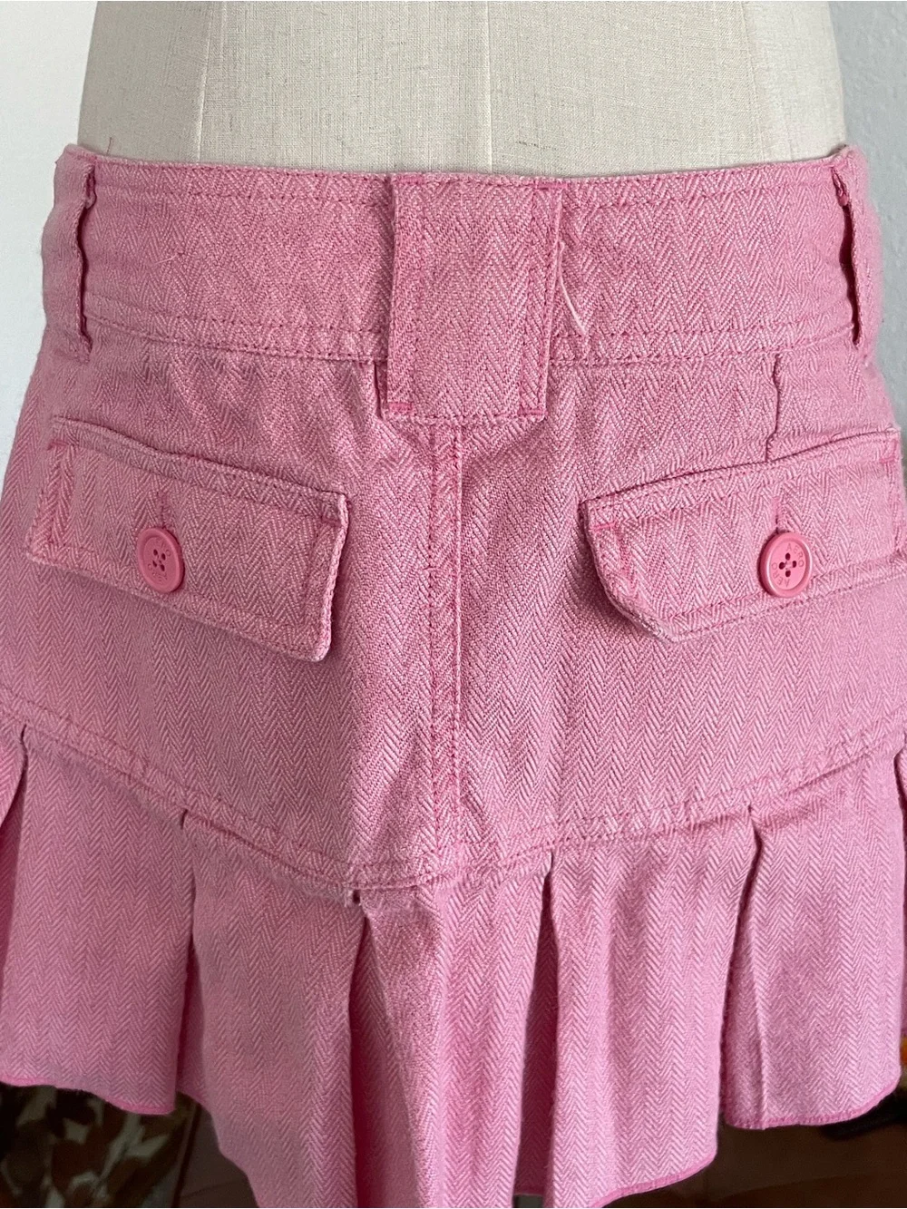 Y2K Aeropostale Y2K Barbie Pleated Mini Skirt